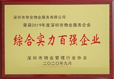 2019綜合實(shí)力百?gòu)?qiáng)企業(yè)